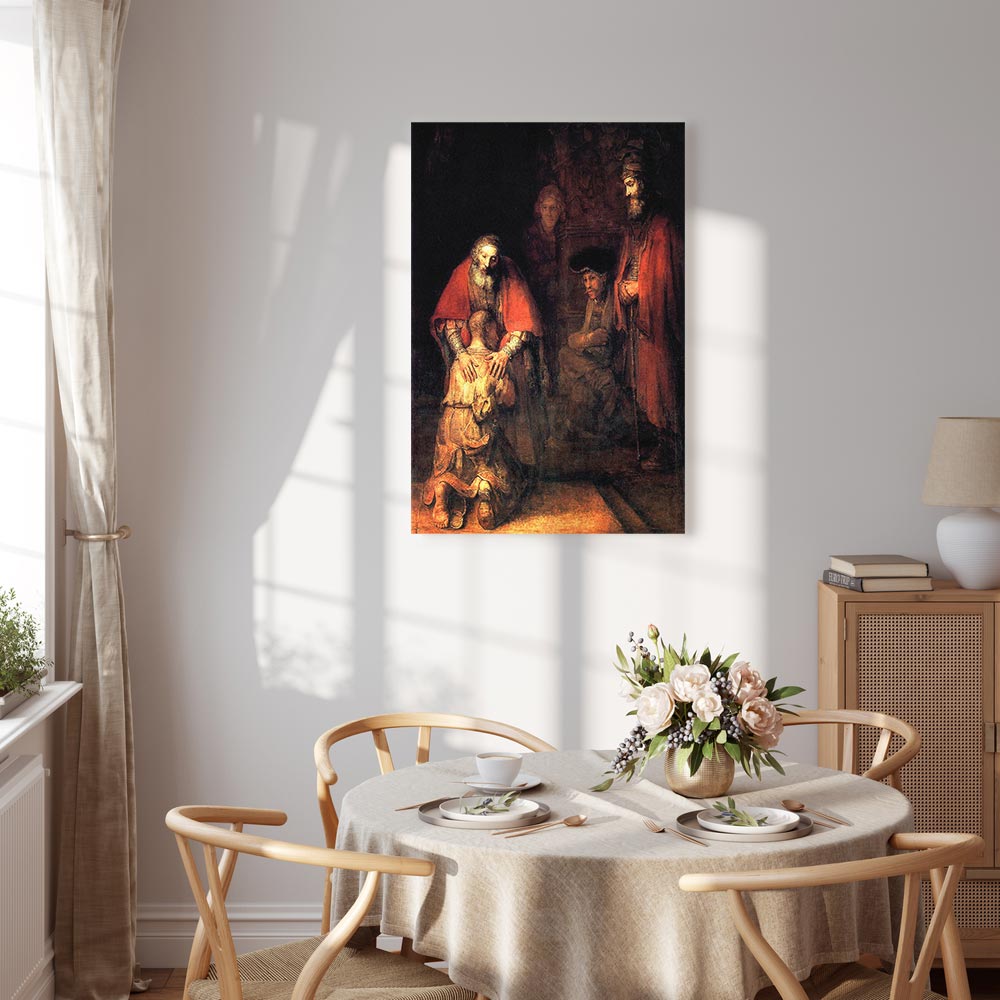 Leinwandbild - Rembrandt – The Return of the Prodigal Son – Bild 7