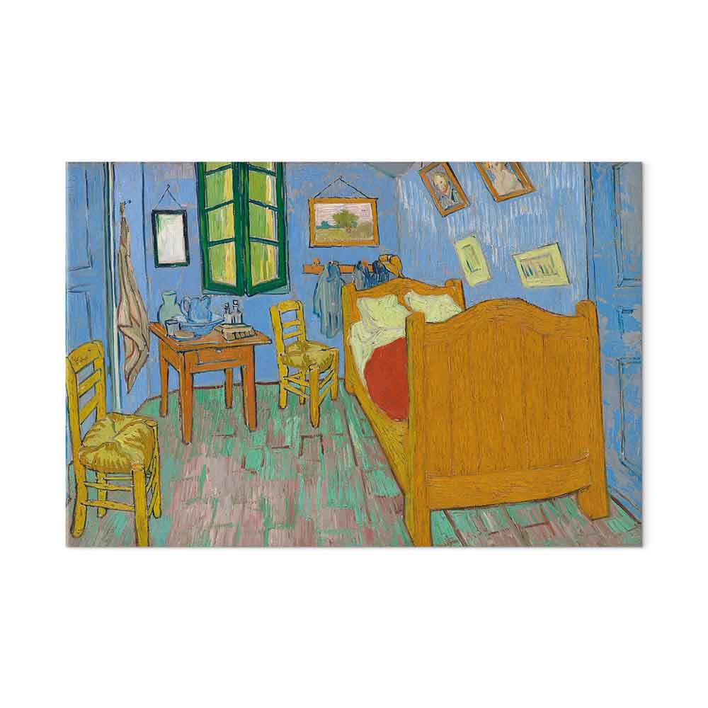 Leinwandbild - Vincent van Gogh – Bedroom in Arles – Bild 2