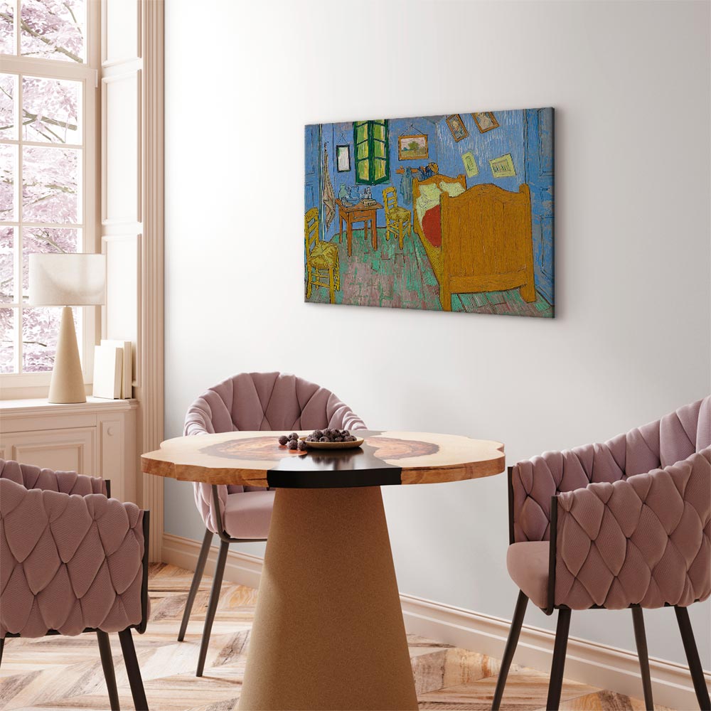 Leinwandbild - Vincent van Gogh – Bedroom in Arles – Bild 5