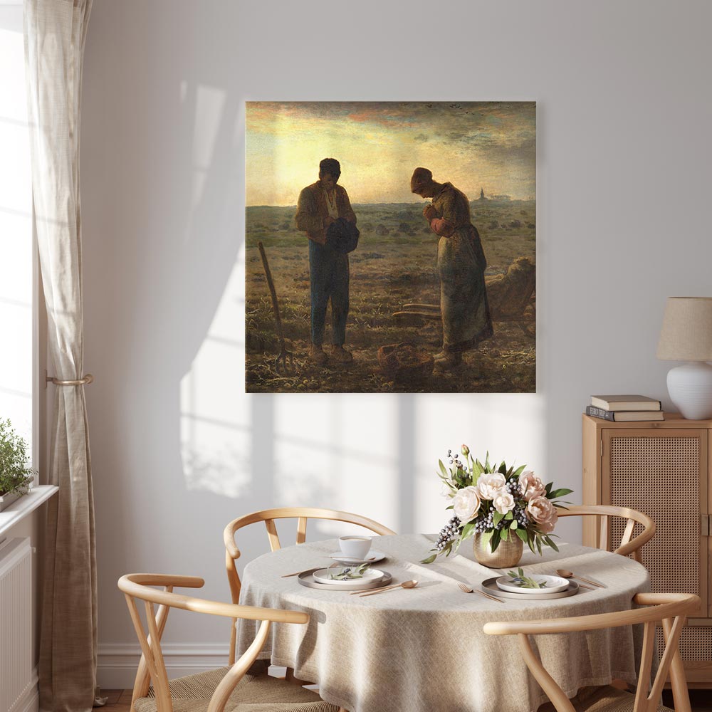 Leinwandbild - Jean-François Millet – The Angelus – Bild 7
