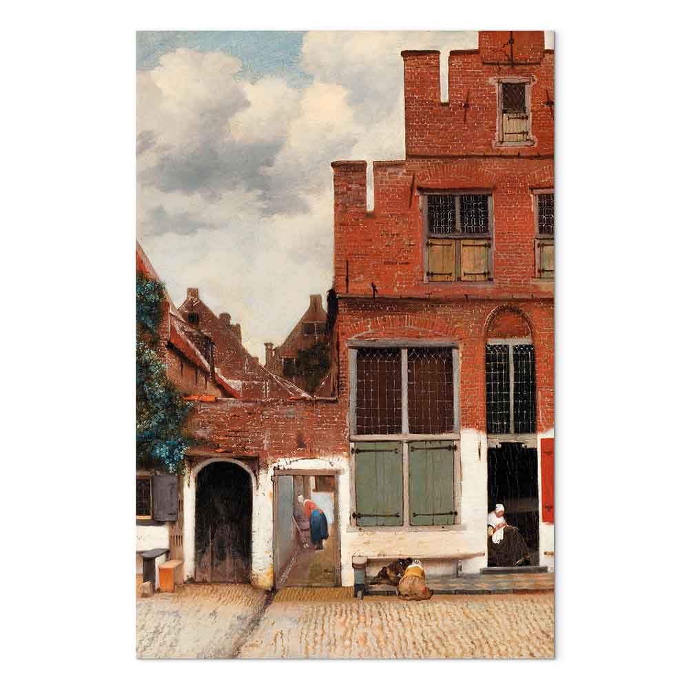 Leinwandbild - Jan Vermeer – The Little Street – Bild 2