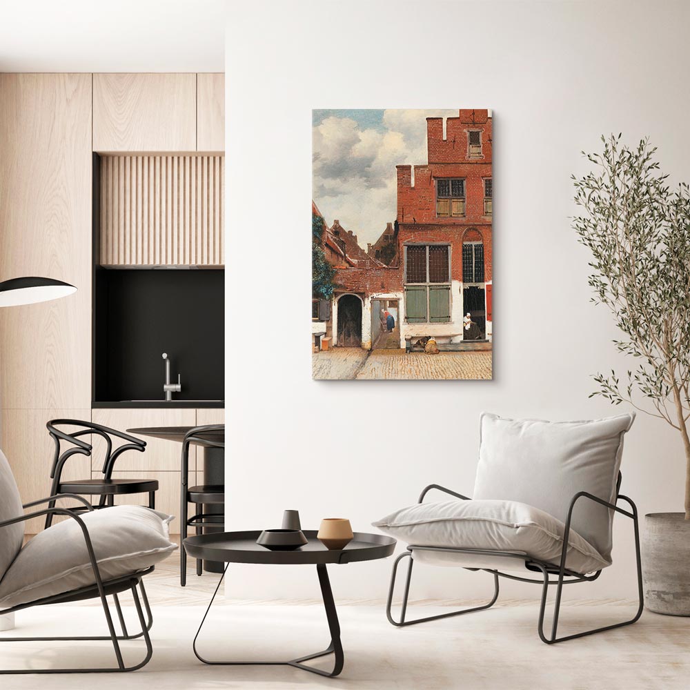 Leinwandbild - Jan Vermeer – The Little Street – Bild 5