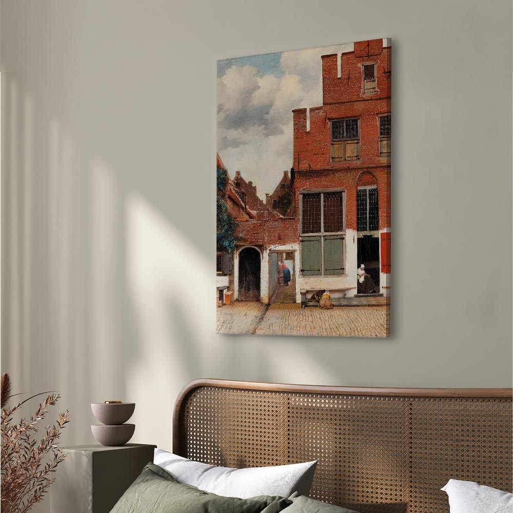 Leinwandbild - Jan Vermeer – The Little Street – Bild 6