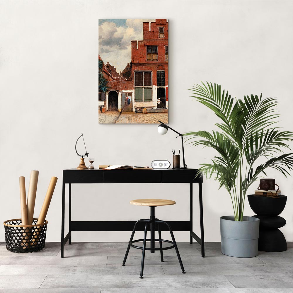 Leinwandbild - Jan Vermeer – The Little Street – Bild 7