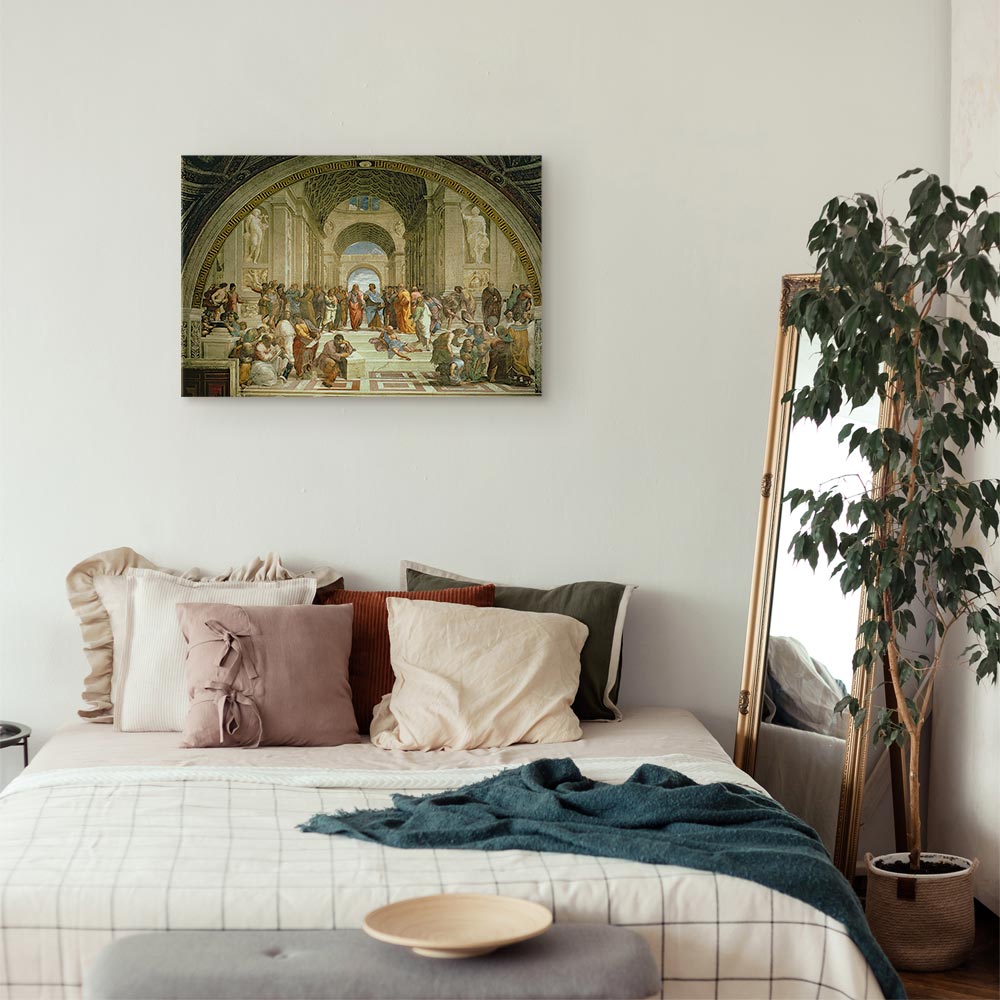 Leinwandbild - Raphael – The School of Athens – Bild 6