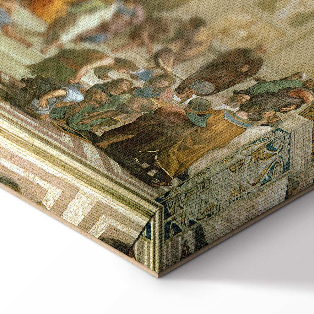 Leinwandbild - Raphael – The School of Athens – Bild 8
