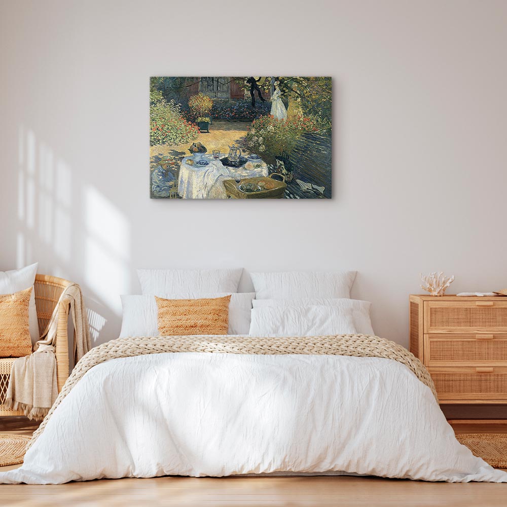 Leinwandbild - Claude Monet – The Luncheon (Argenteuil) – Bild 6