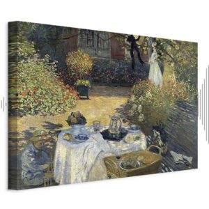 Leinwandbild - Claude Monet – The Luncheon (Argenteuil)