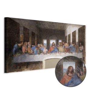Leinwandbild - Leonardo da Vinci – Last Supper