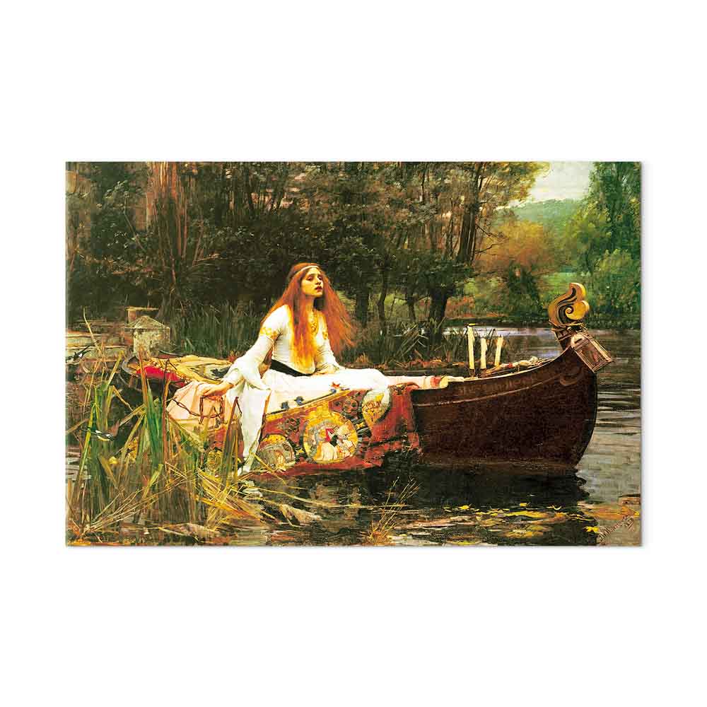 Leinwandbild - John William Waterhouse – The Lady of Shalott – Bild 2
