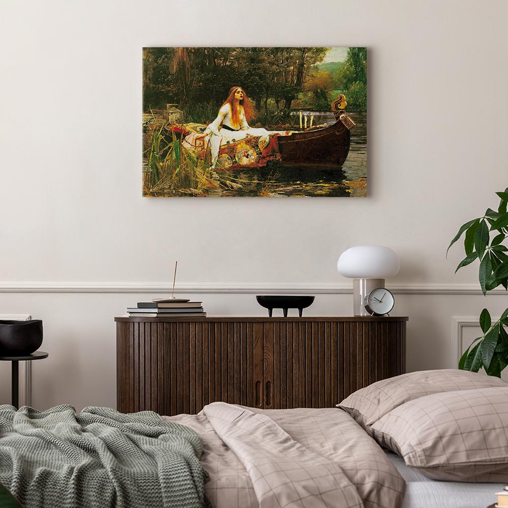 Leinwandbild - John William Waterhouse – The Lady of Shalott – Bild 6