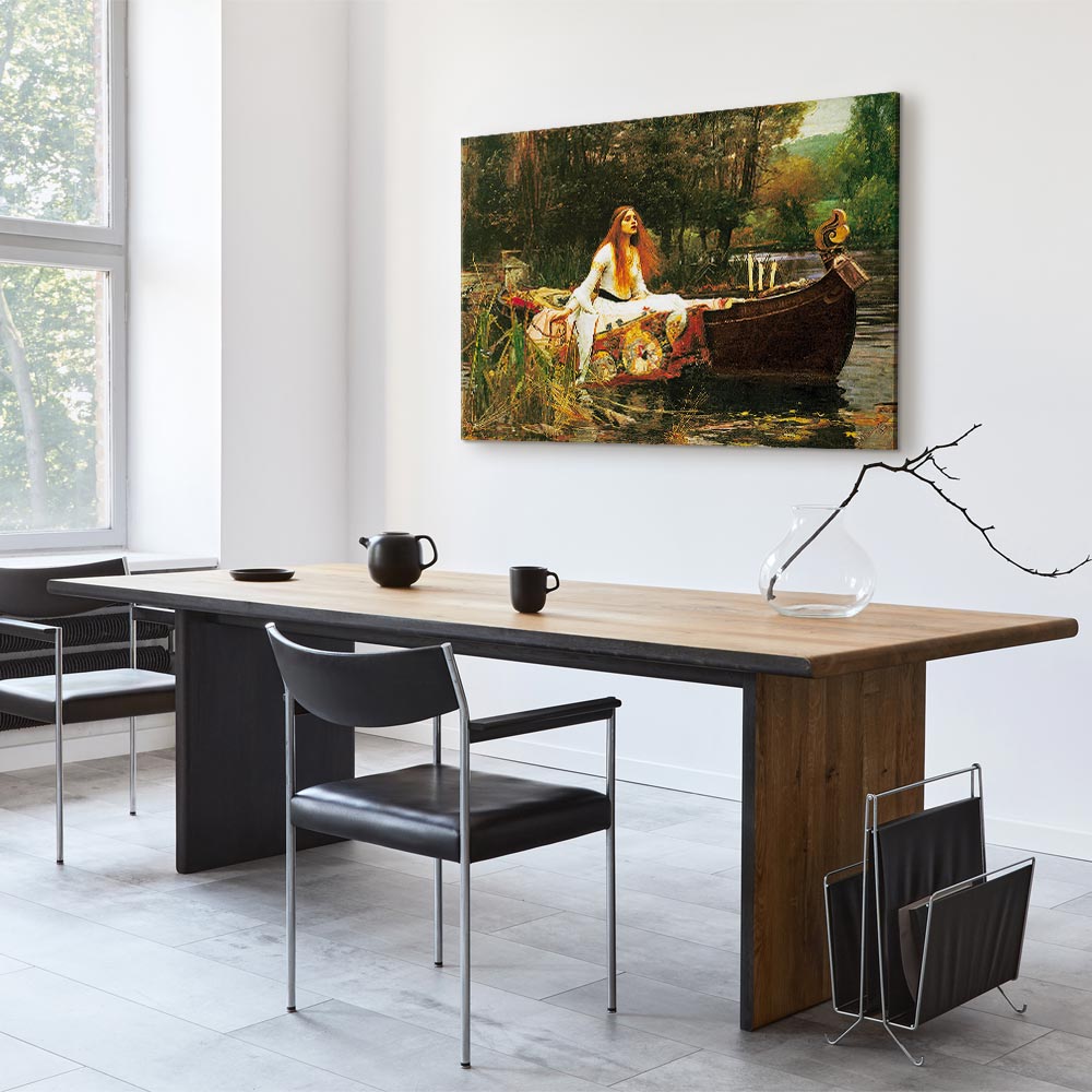 Leinwandbild - John William Waterhouse – The Lady of Shalott – Bild 7
