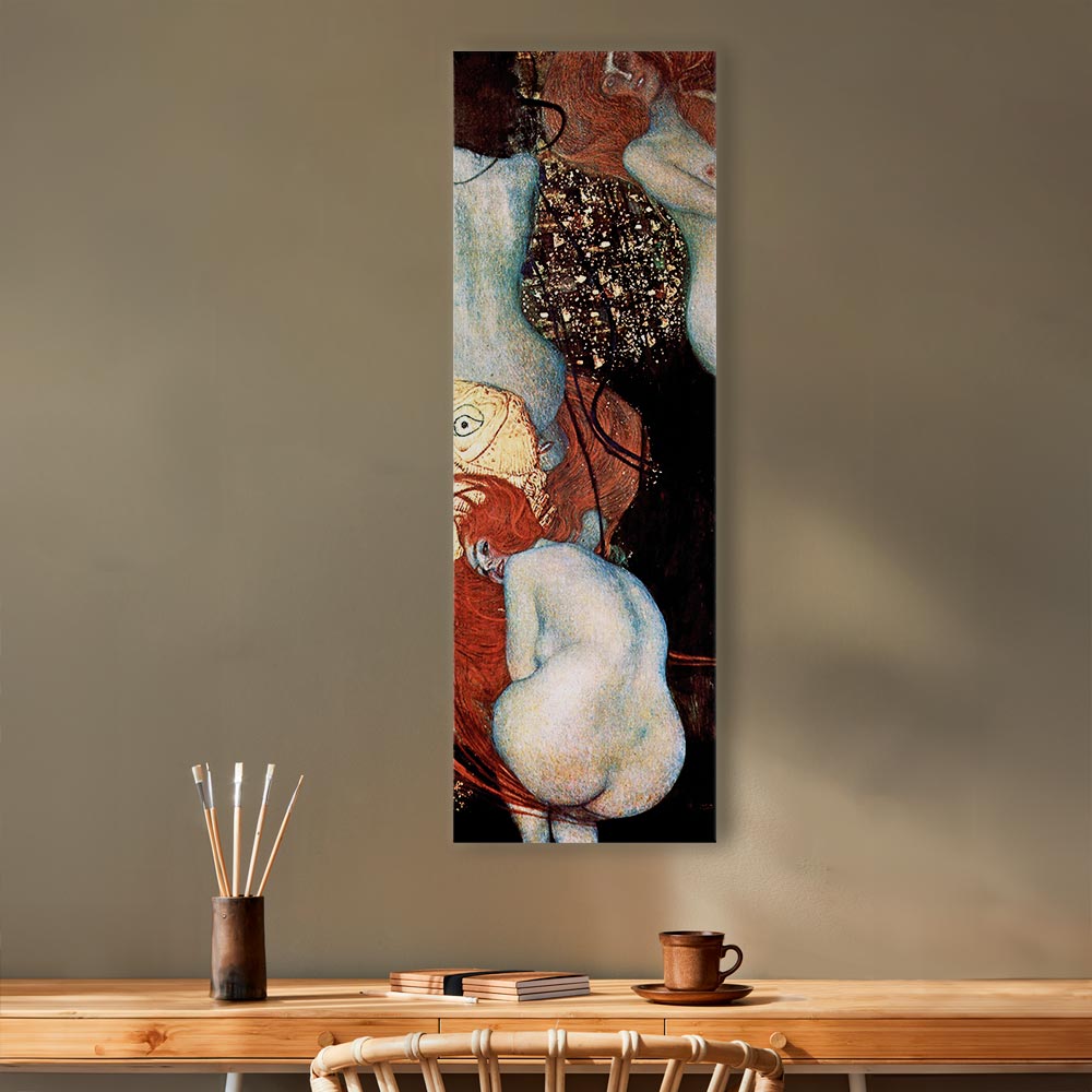 Leinwandbild - Gustav Klimt – Goldfish – Bild 7