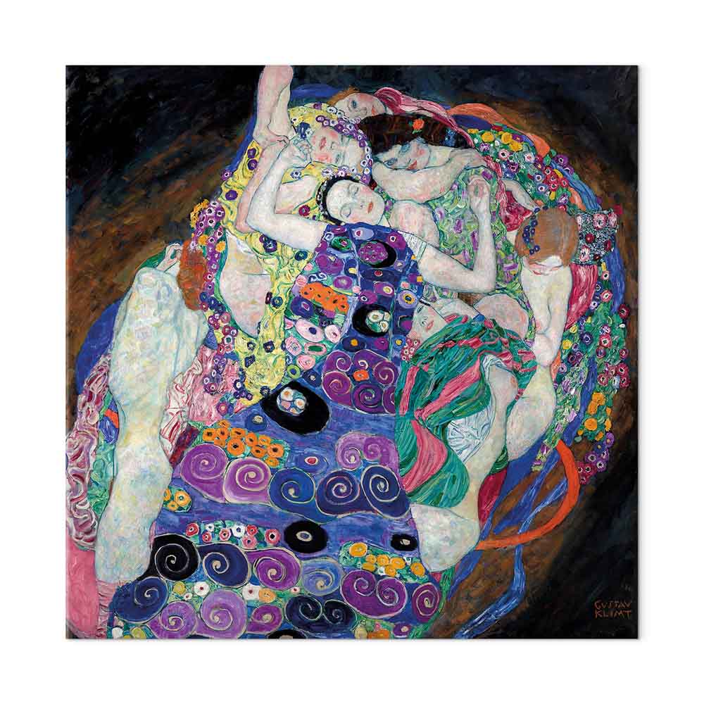 Leinwandbild - Gustav Klimt – Virgin – Bild 2