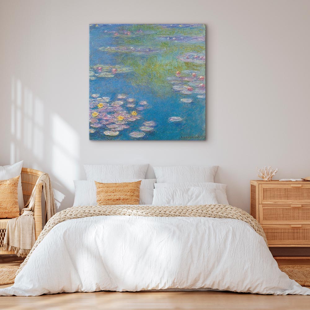 Leinwandbild - Claude Monet – Water lilies in Giverny – Bild 6