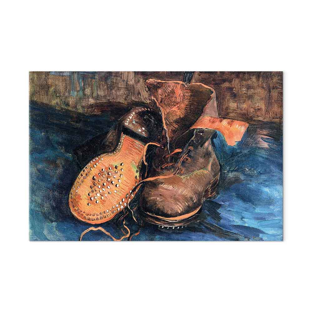 Leinwandbild - Vincent van Gogh – A Pair of Shoes – Bild 2