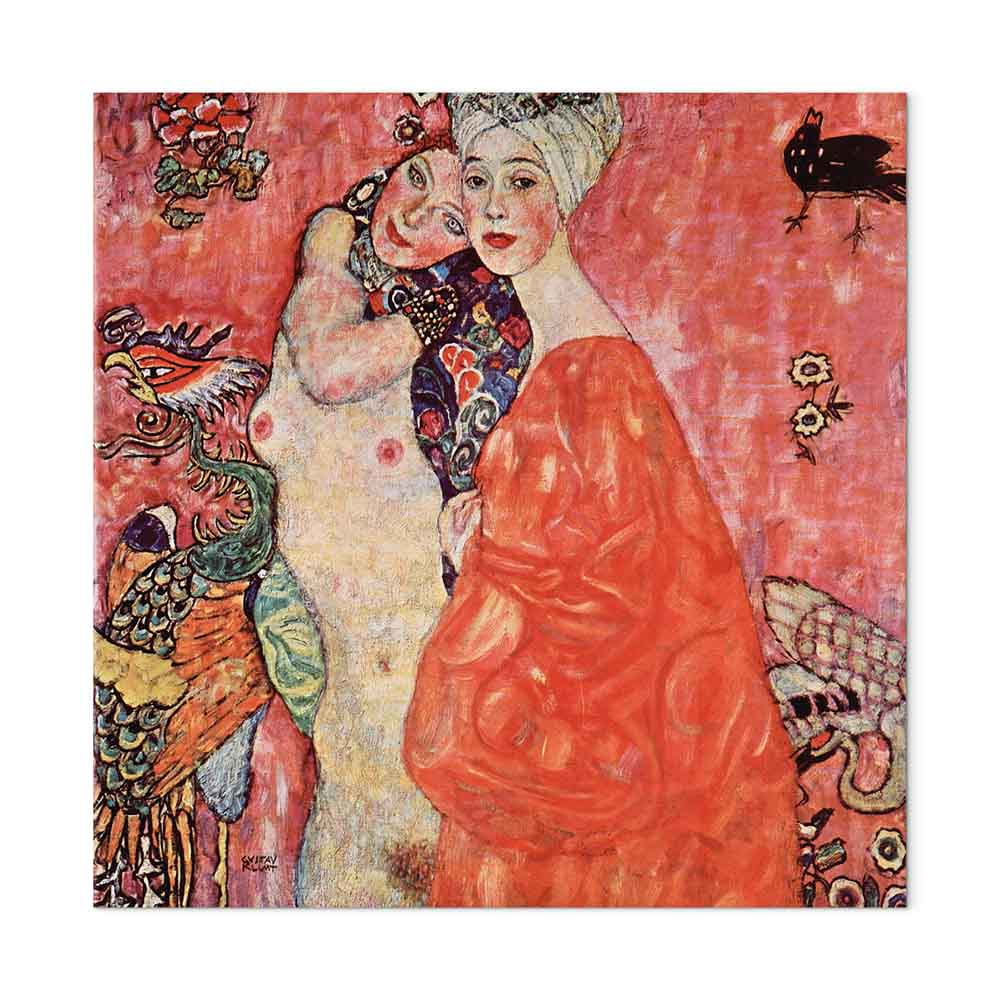 Leinwandbild - Gustav Klimt – The Women Friends – Bild 2