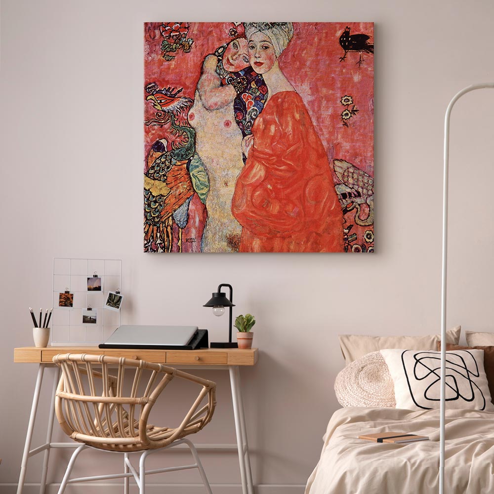 Leinwandbild - Gustav Klimt – The Women Friends – Bild 6