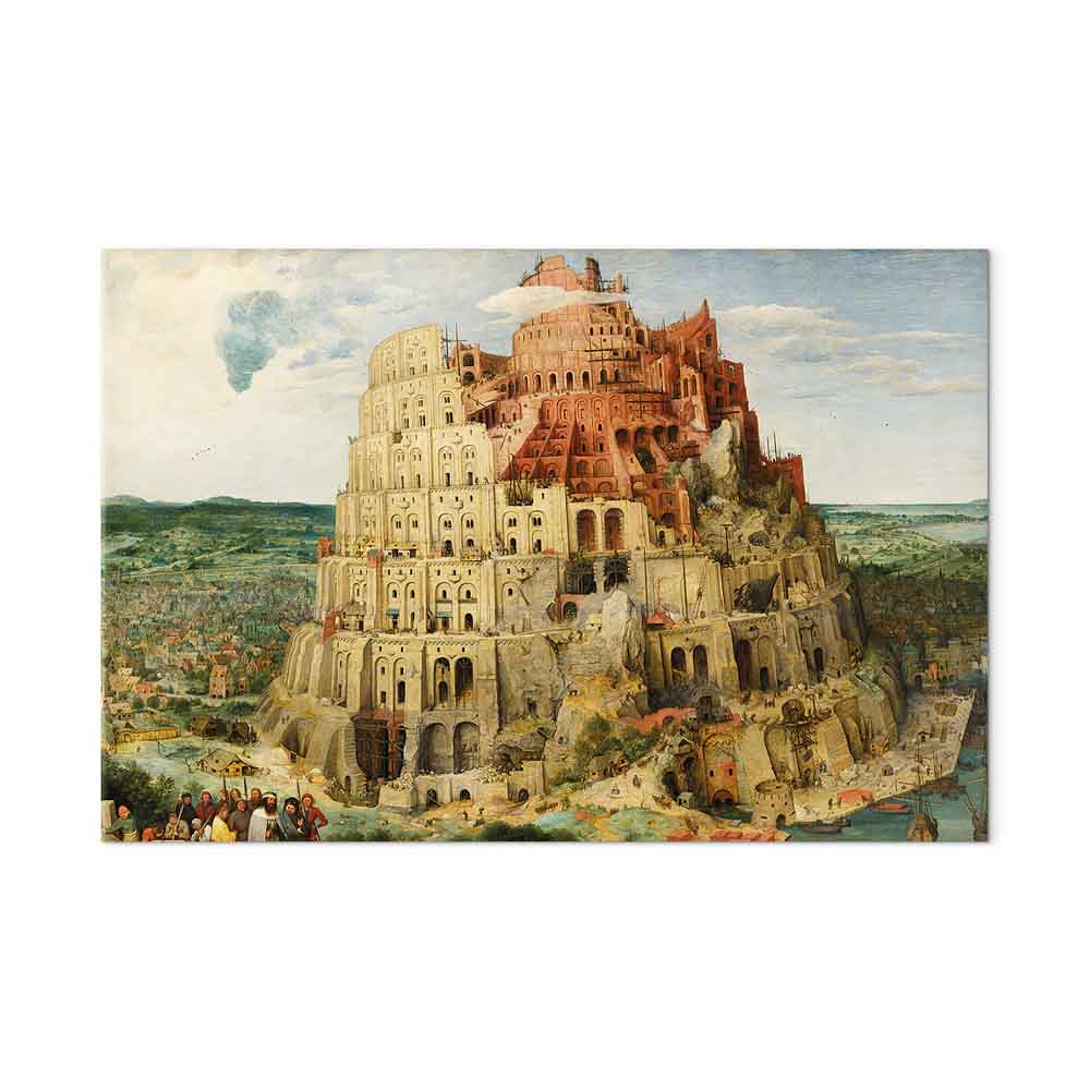 Leinwandbild - Pieter Bruegel the Elder – The Tower of Babel – Bild 2