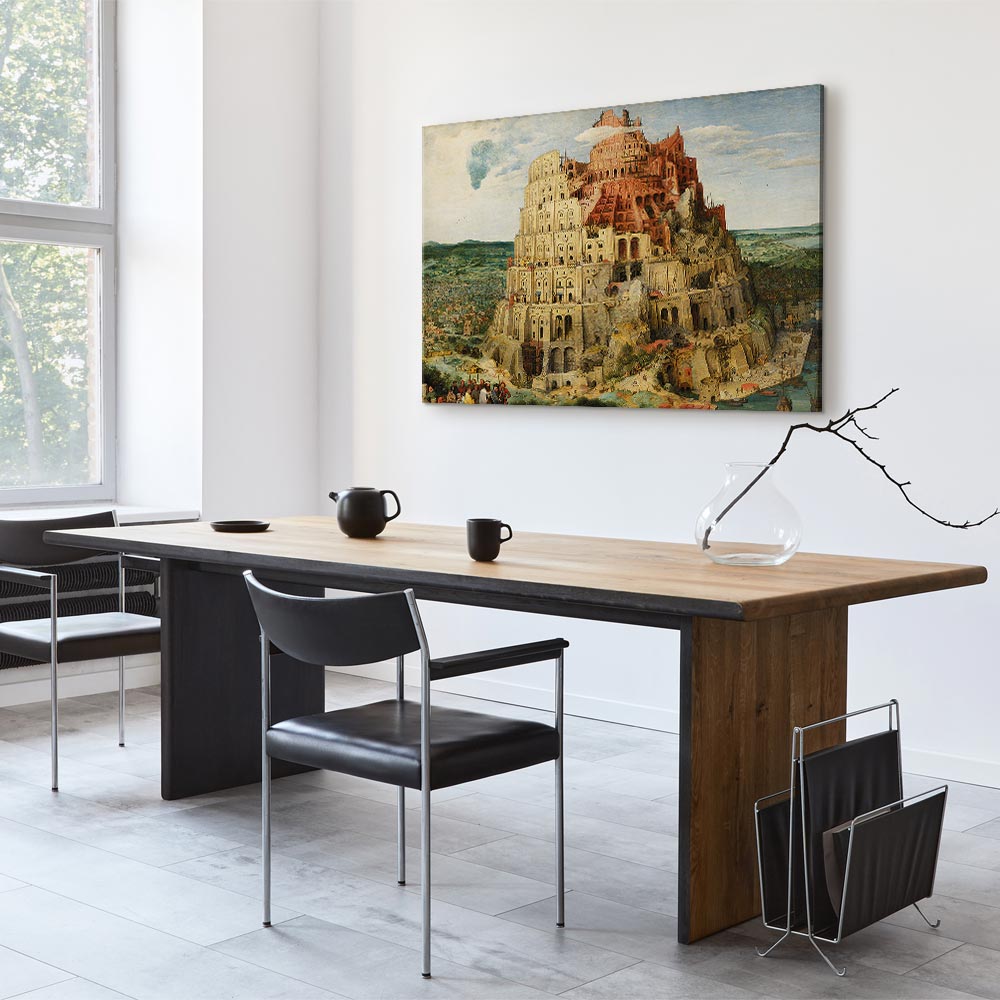 Leinwandbild - Pieter Bruegel the Elder – The Tower of Babel – Bild 7
