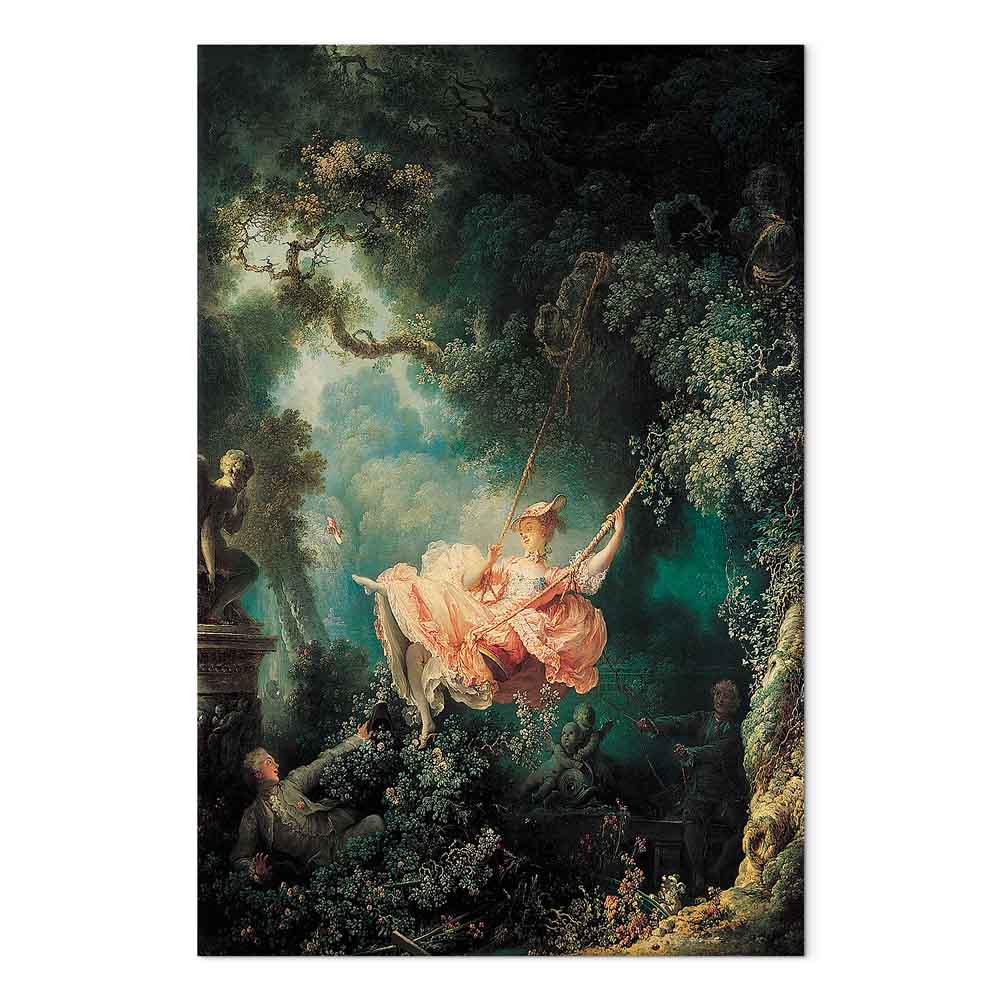 Leinwandbild - Jean-Honoré Fragonard – The Swing – Bild 2