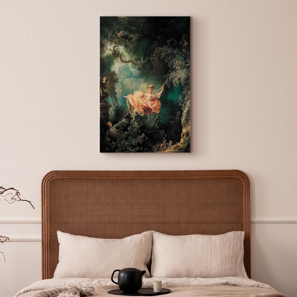 Leinwandbild - Jean-Honoré Fragonard – The Swing – Bild 6