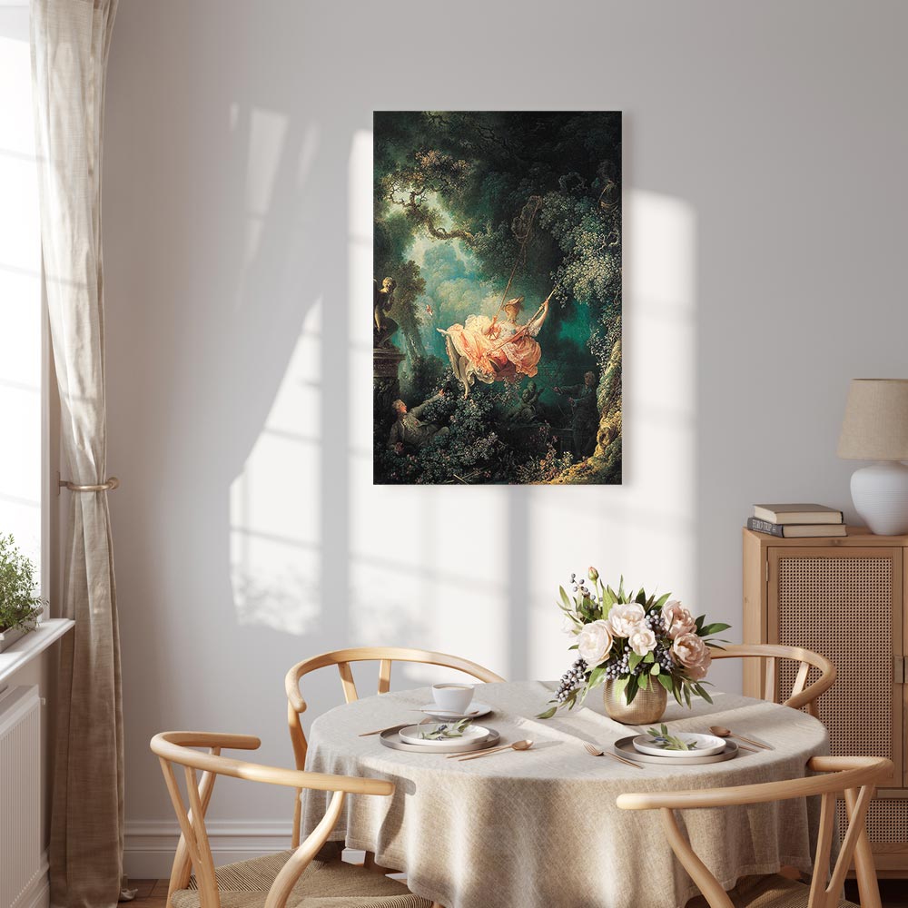Leinwandbild - Jean-Honoré Fragonard – The Swing – Bild 7