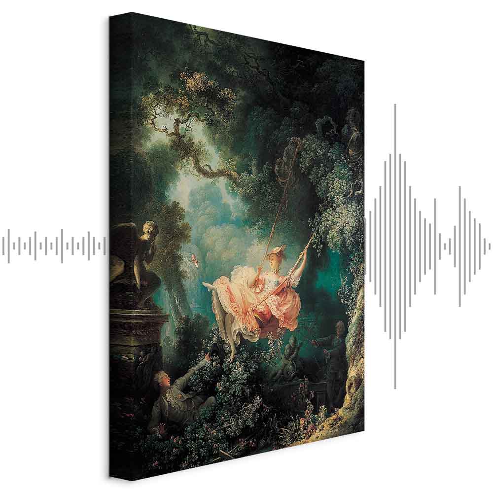 Leinwandbild - Jean-Honoré Fragonard – The Swing