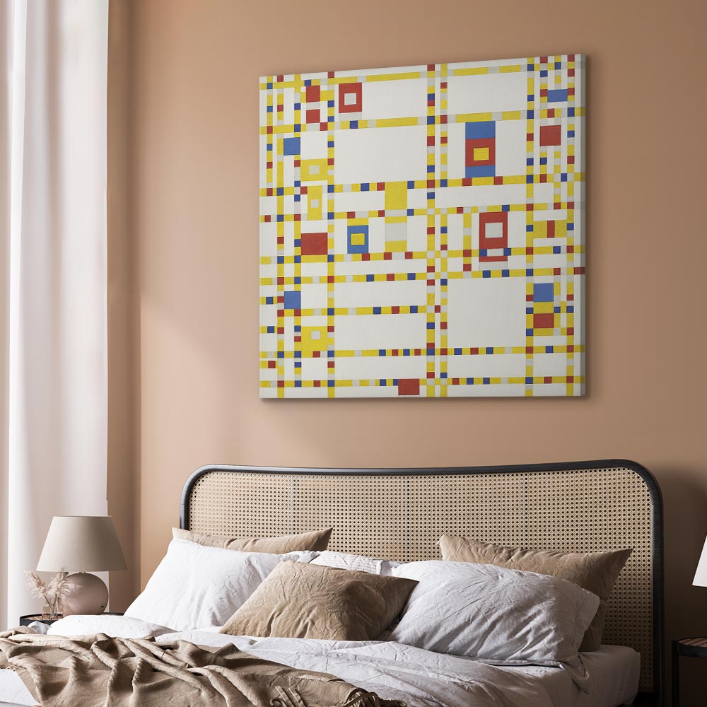 Leinwandbild - Piet Mondrian – Broadway Boogie Woogie – Bild 6