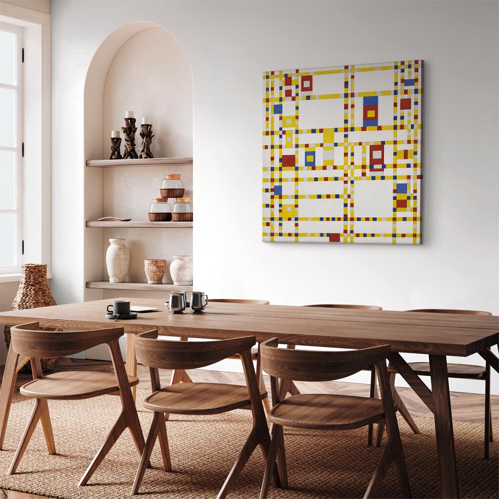 Leinwandbild - Piet Mondrian – Broadway Boogie Woogie – Bild 7