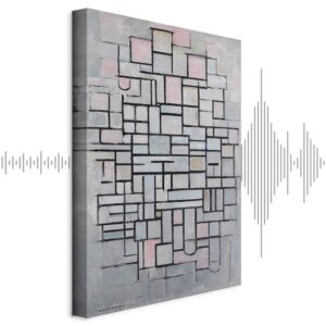Leinwandbild - Piet Mondrian – Composition No IV