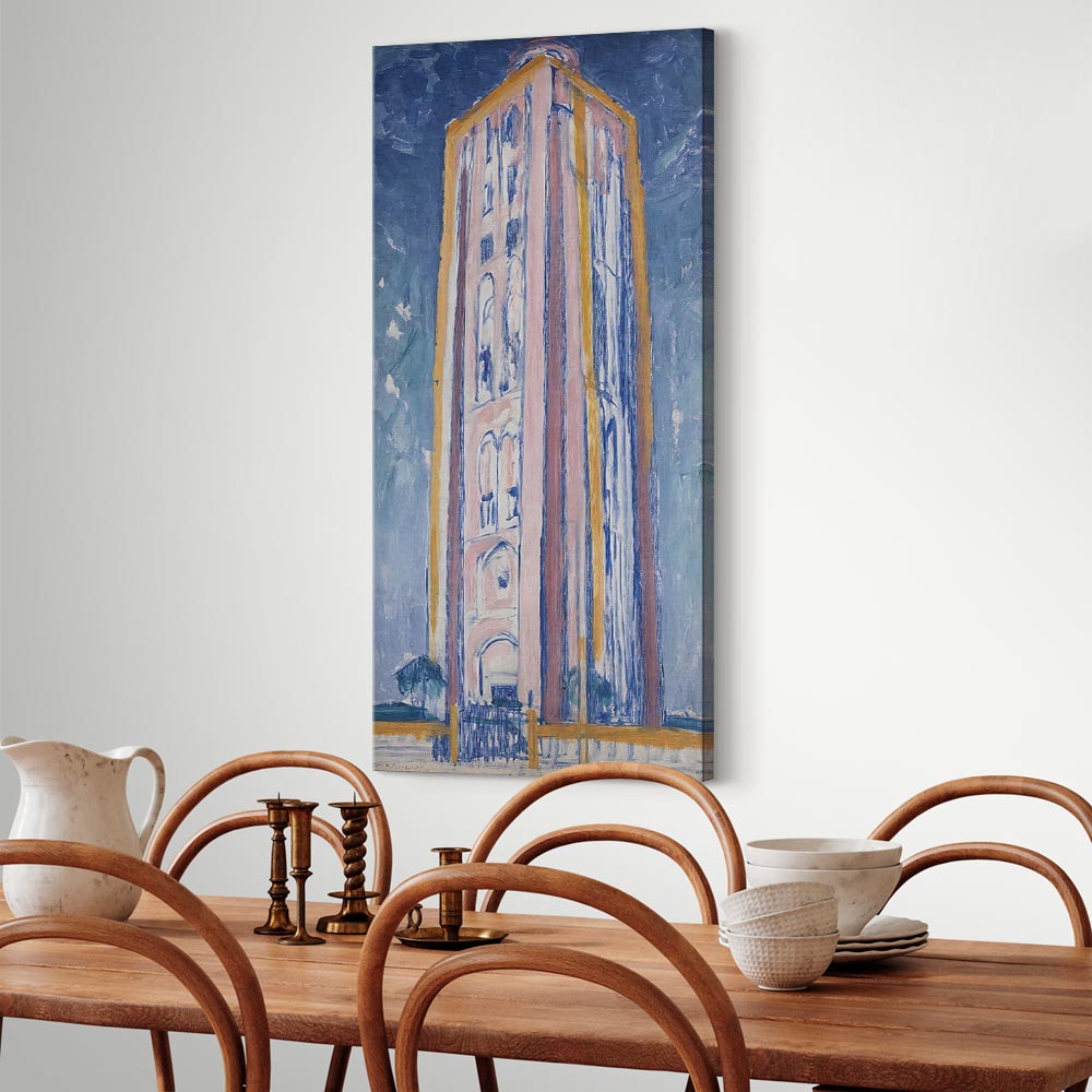 Leinwandbild - Piet Mondrian – Lighthouse near Westkapelle – Bild 7