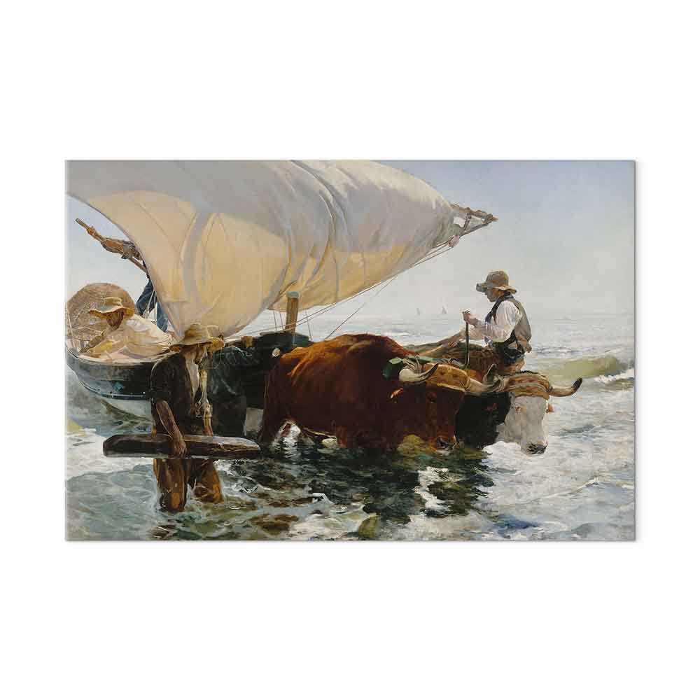 Leinwandbild - Joaquín Sorolla y Bastida – The Return from Fishing – Bild 2