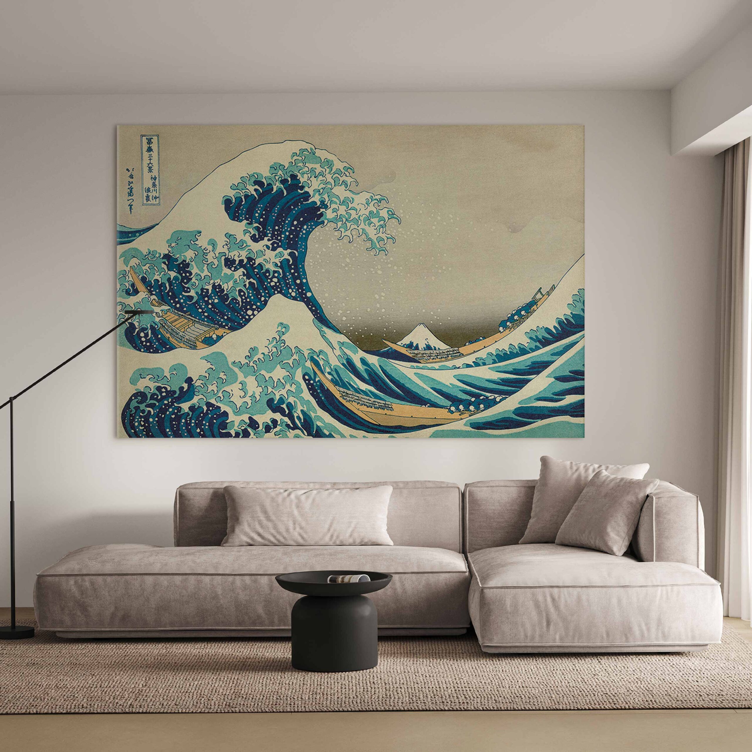 Wandbild XXL - Hokusai Katsushika – The Great Wave off Kanagawa – Bild 5