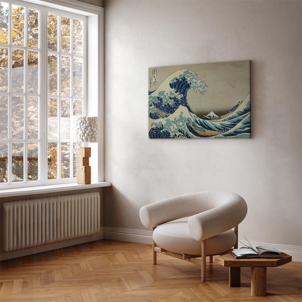 Leinwandbild - Hokusai Katsushika – The Great Wave off Kanagawa – Bild 5