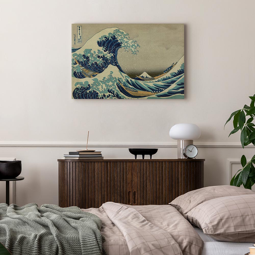 Leinwandbild - Hokusai Katsushika – The Great Wave off Kanagawa – Bild 6