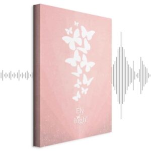 Leinwandbild - Fly High! (1 Part) Vertical