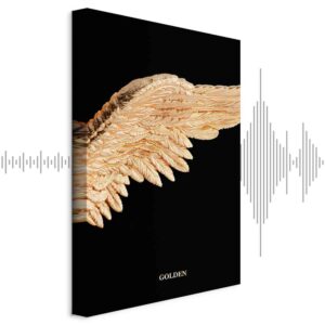 Leinwandbild - Lightness of Existence (1 Part) Vertical