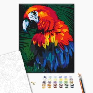 Malen nach Zahlen - Parrot