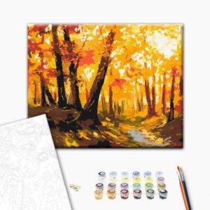 Malen nach Zahlen - Forest Track