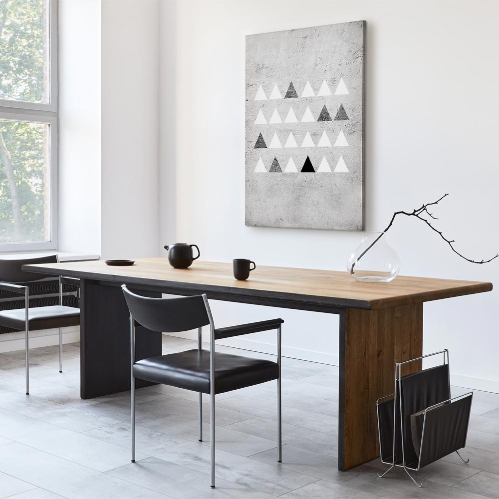 Leinwandbild - Grey Forest (1 Part) Vertical – Bild 7