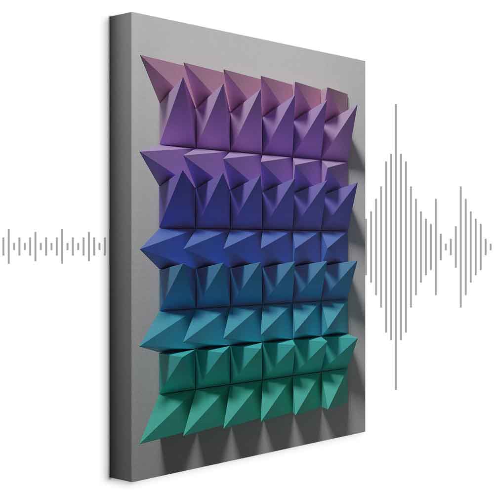 Leinwandbild - Uniform Motion (1 Part) Vertical