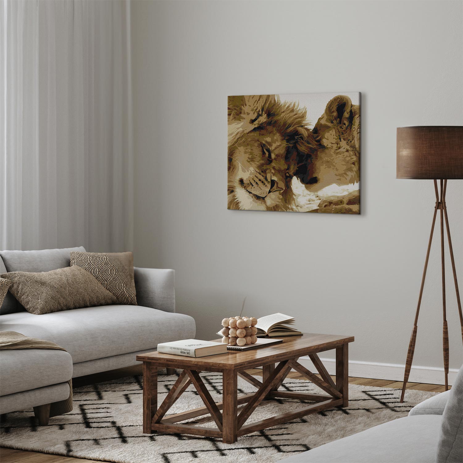 Malen nach Zahlen - Cold Owl – Bild 5