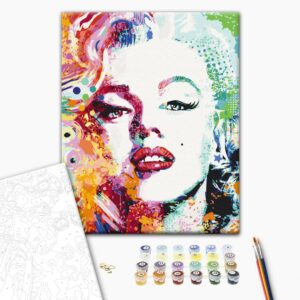 Malen nach Zahlen - Charming Marilyn