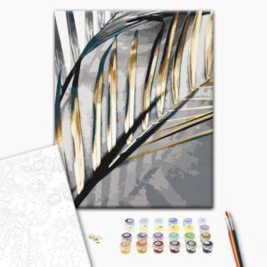 Malen nach Zahlen - Golden Palm Tree