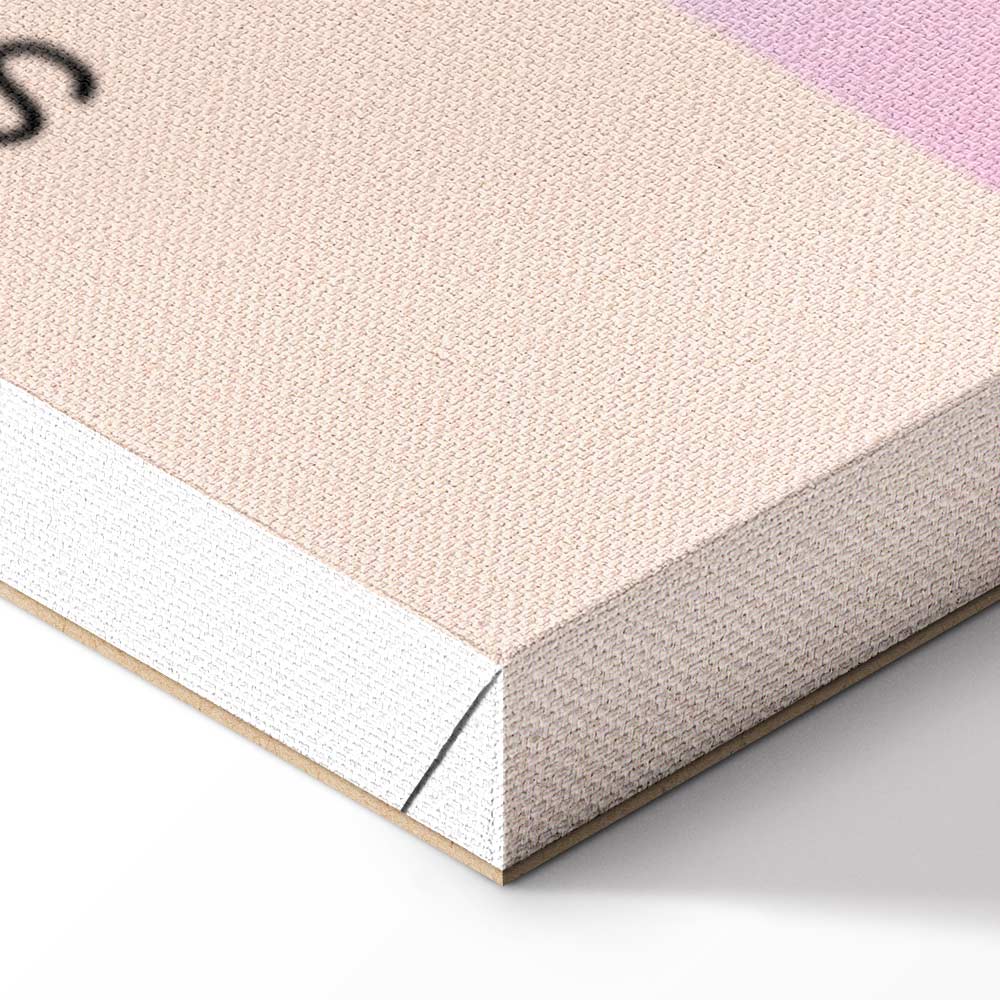 Leinwandbild - Peaceful Drift - Delicate Pastel Shades Creating a Harmonious Whole – Bild 8